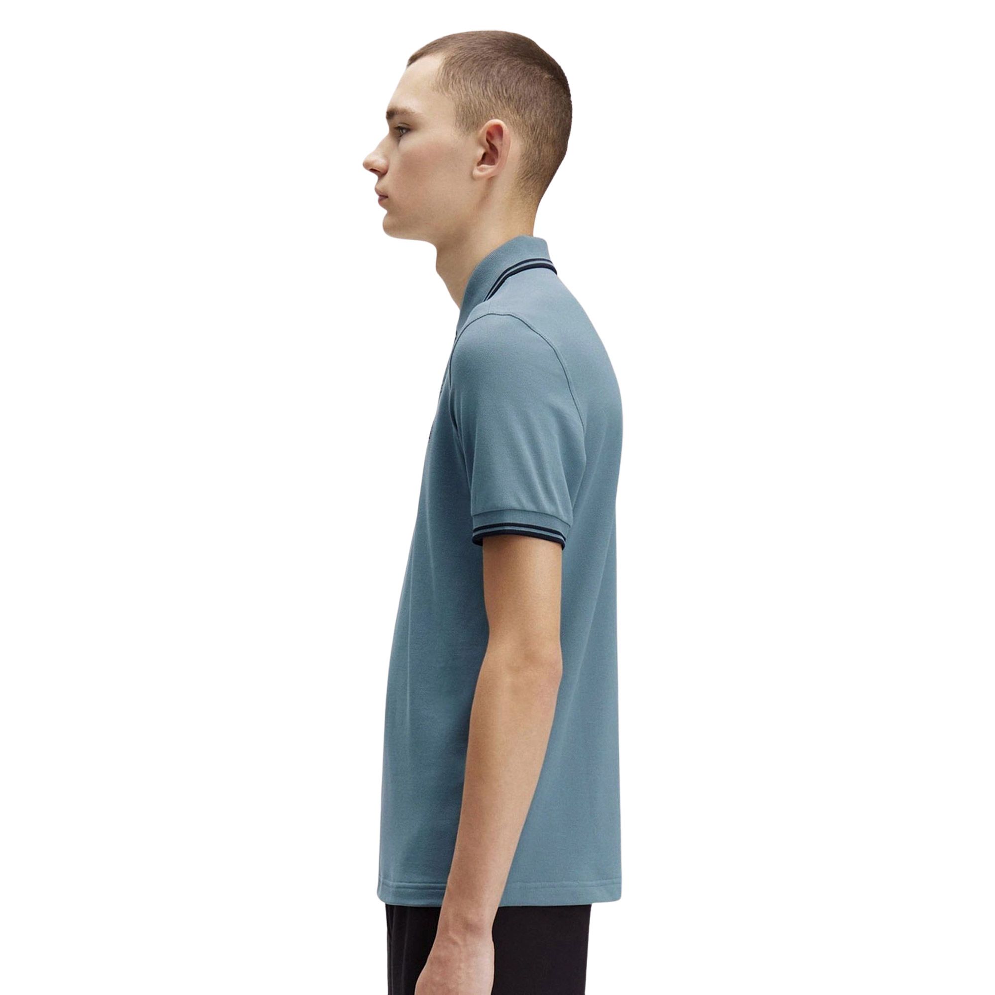 Fred Perry Twin Tipped Polo Heren | PlutoSport